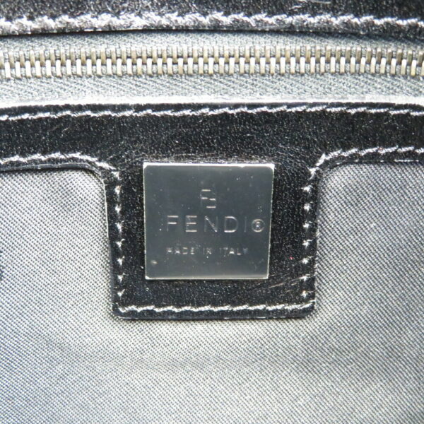 4h0102al5 d6 Fendi Mamma Bucket Handbag Zucca Black