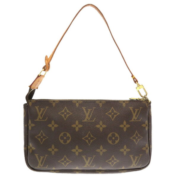 4h0137ags5 1 Louis Vuitton Monogram Pochette Accessoire Accessory Pouch