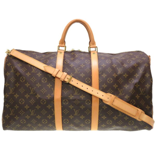 4i0116lbi5 1 Louis Vuitton Monogram Keepall Bandouliere 55 Bag