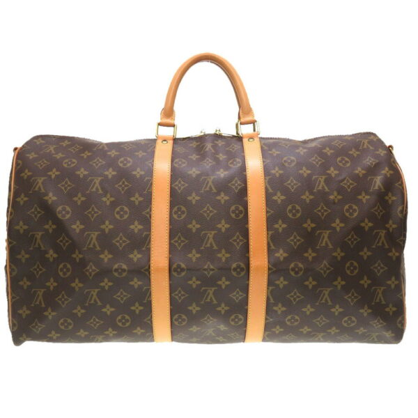 4i0116lbi5 2 Louis Vuitton Monogram Keepall Bandouliere 55 Bag