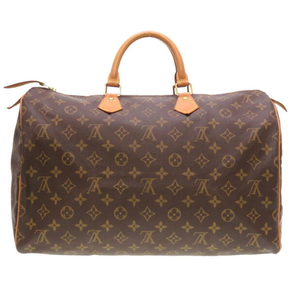 4j0100aaz5 2 Louis Vuitton Monogram Speedy 40 Handbag