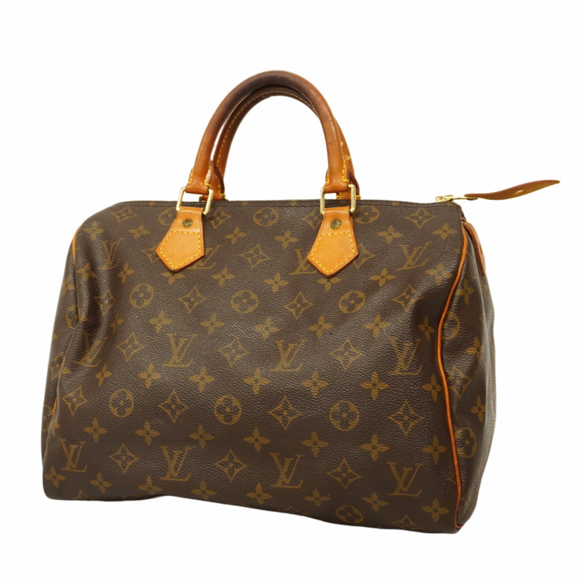 Louis Vuitton Speedy 30 Handbag Monogram Brown