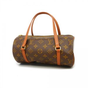 Louis Vuitton Papillon 26 Handbag Monogram Brown