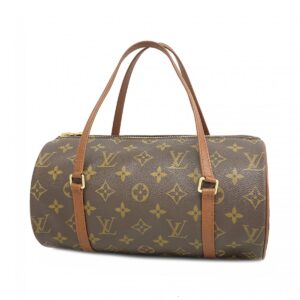 Louis Vuitton Papillon 26 Handbag Monogram Brown