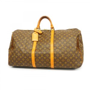 Louis Vuitton Keepall 60 Boston Bag Monogram Brown