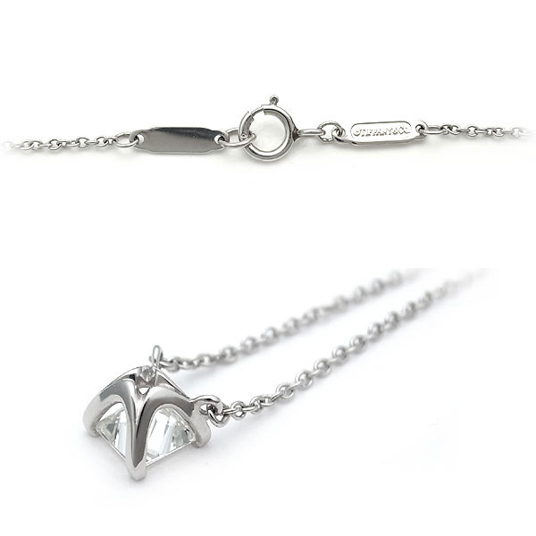 Tiffany Solitaire Diamond Necklace - Image 3