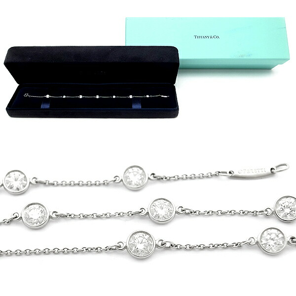 Tiffany Visor Yard Bracelet Diamond - Image 3