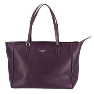 Coach Leather Tote Bag