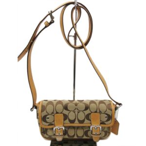 Coach Signature Canvas Shoulder Bag