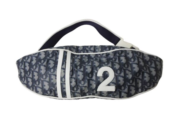 54143 d1 Christian Dior Trotter Waist Bag Body Bag Navy