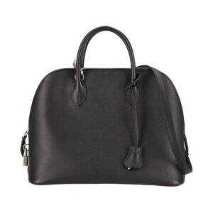 Hermes Bolide Black Vaux Epson Bag