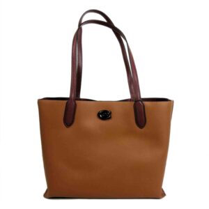 Coach Willow Color Block Signature Tote Bag