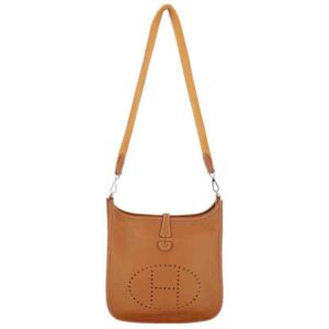 Hermes Evelyn 2PM Taurillon Clemence Shoulder Bag