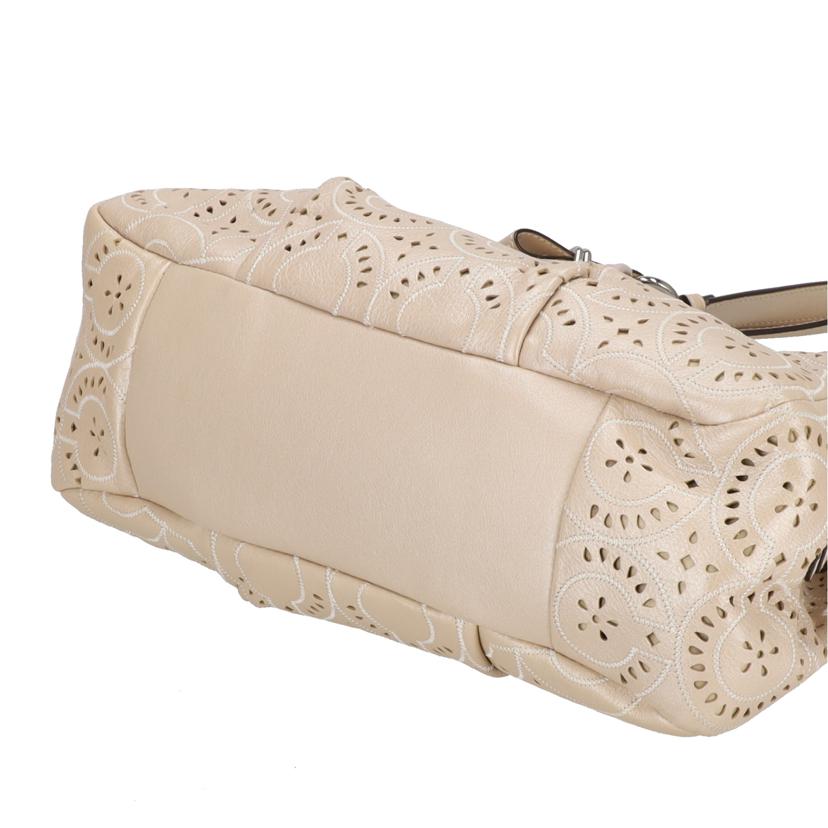 Coach Madison McGee Perforated Leather Tote Bag - Image 3