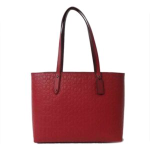 Coach Signature Tote Bag Red
