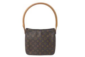 59309 d1 Louis Vuitton Blair MM Vernis Two way Bag Noir