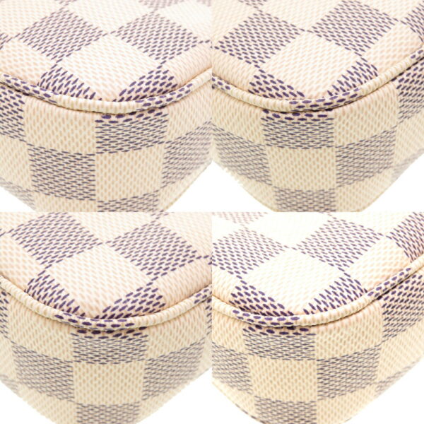 5a0058iii6 7 Louis Vuitton Damier Azur Pochette Accessoire Accessory Pouch