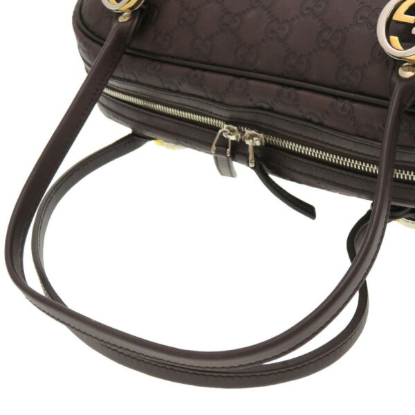 5i0141esz5 4 Gucci Guccisima Leather Mini Bag Brown