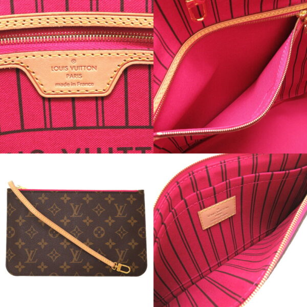 5k0013ibhz6 10 Louis Vuitton Monogram Neverfull MM Pivoine Tote Bag