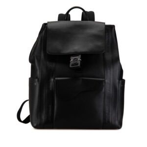Dior Saddle Backpack Leather Black