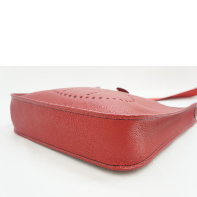Hermes Evelyn GM Tote Bag Rouge Bif Ardennes - Image 3