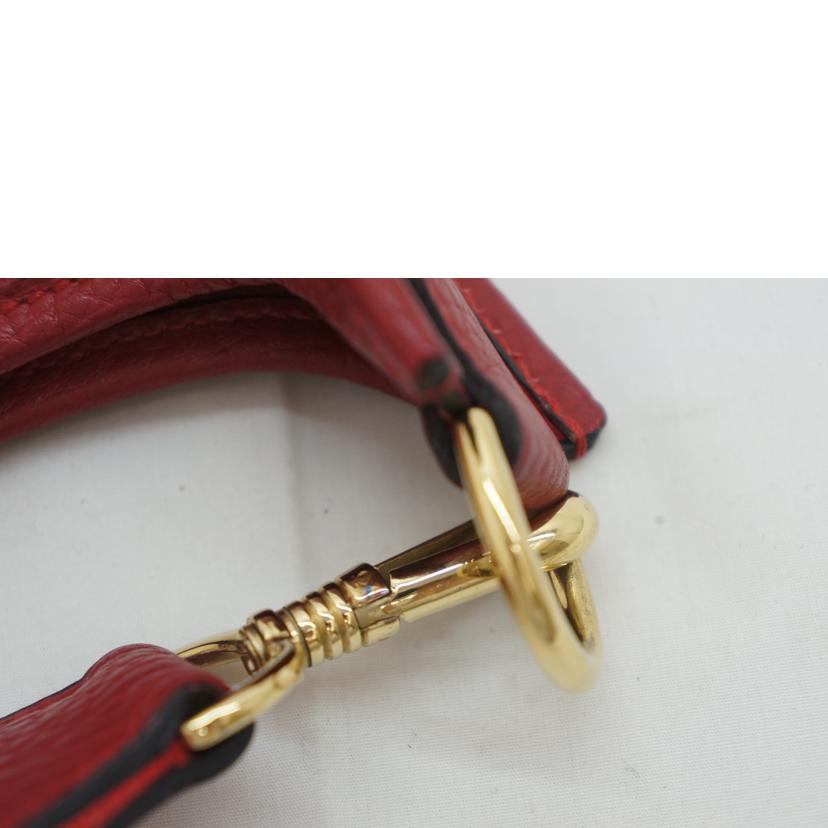 Hermes Evelyn GM Tote Bag Rouge Bif Ardennes - Image 9