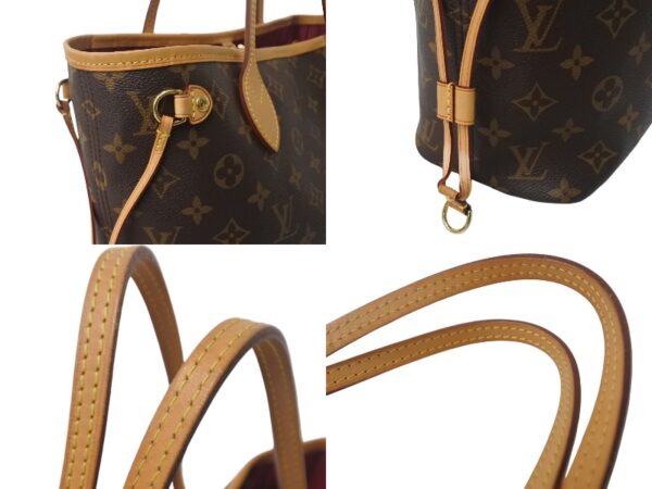 68975 d4 Louis Vuitton Neverfull PM Tote Bag Monogram Brown