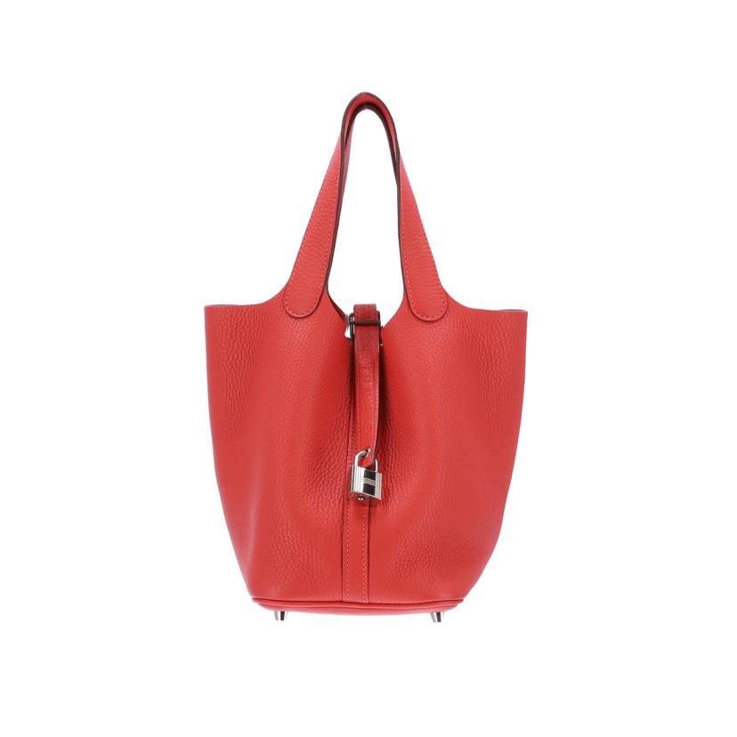 Hermes Picotan Lock PM Tote Bag Taurillon Cremas - Image 2