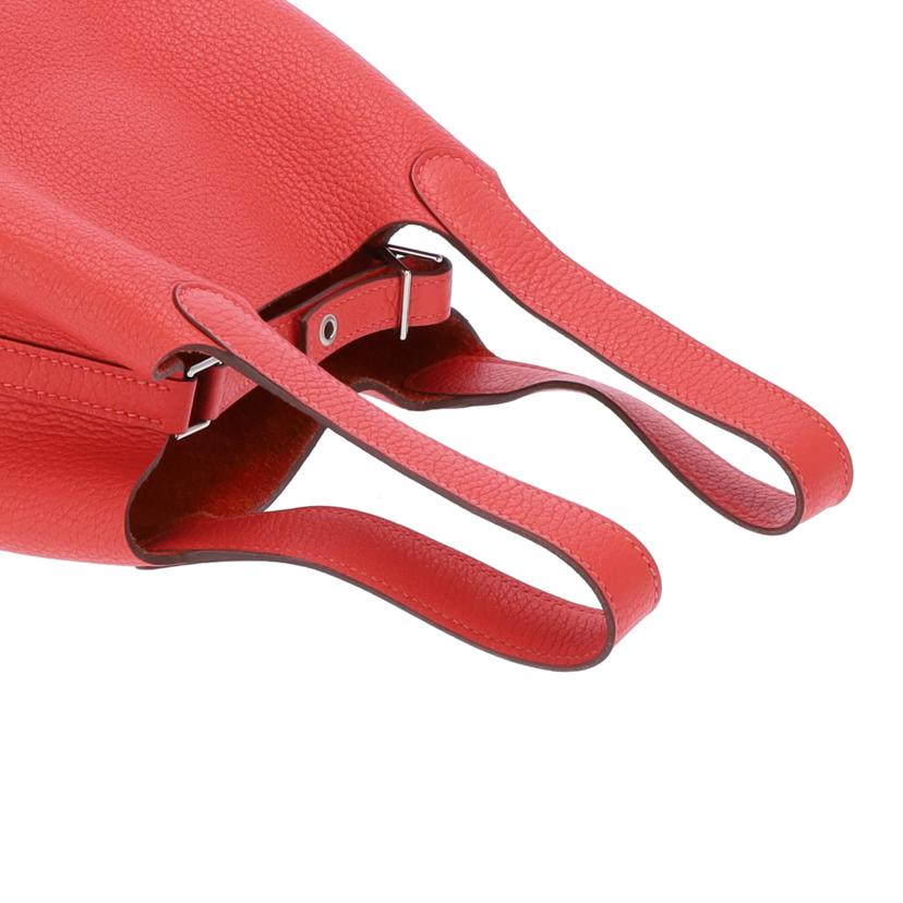 Hermes Picotan Lock PM Tote Bag Taurillon Cremas - Image 4