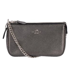Coach Nolita Polished Pebbled Leather Wristlet 19