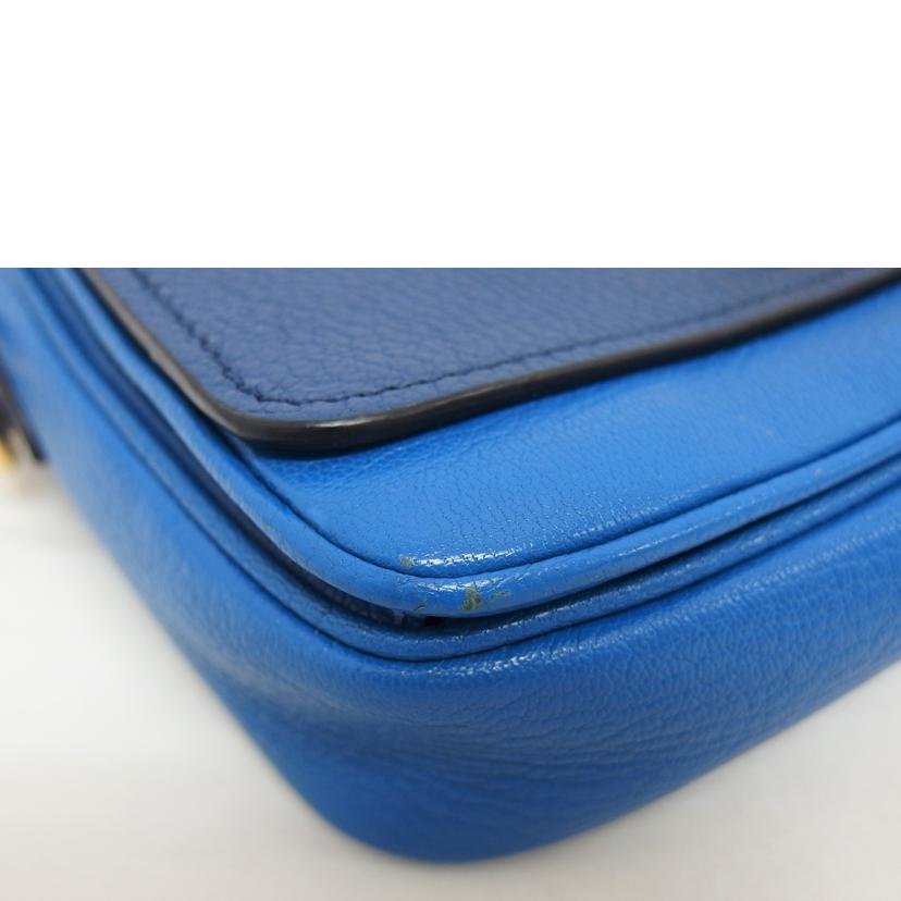 Miu Miu Madras Leather 2way Shoulder Bag Bicolor - Image 9