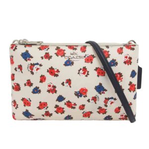 Coach Leather Floral Pochette
