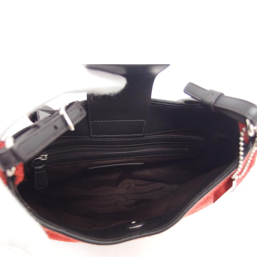 Coach Leather Tweed One Shoulder Bag - Image 5