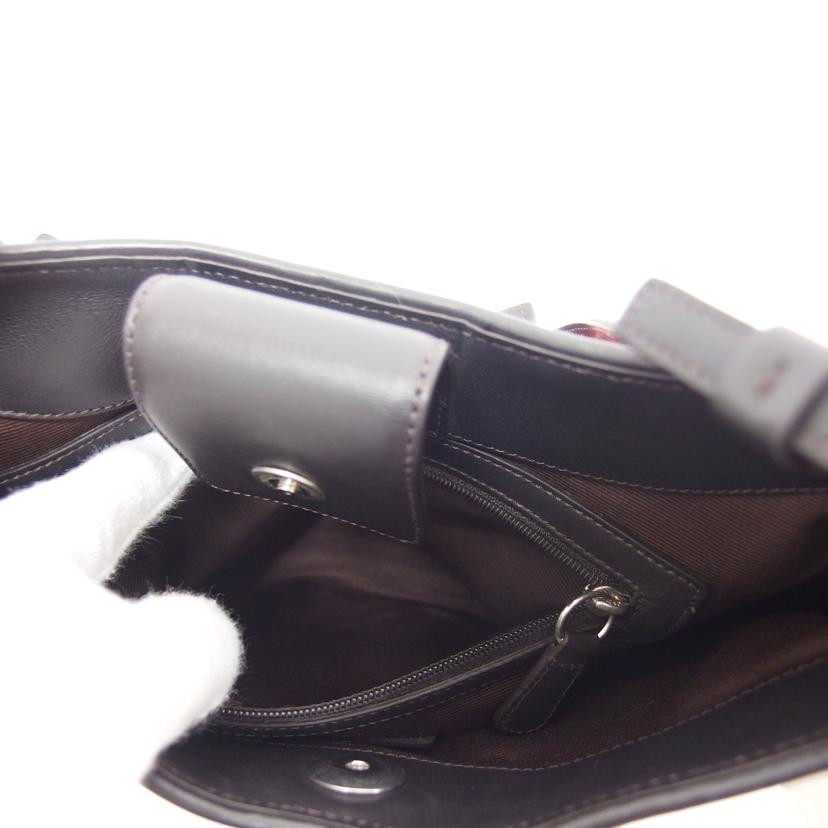 Coach Leather Tweed One Shoulder Bag - Image 6