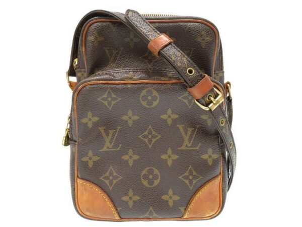 8e0365ilzb5 d1 Louis Vuitton Monogram Amazon Shoulder Bag Brown