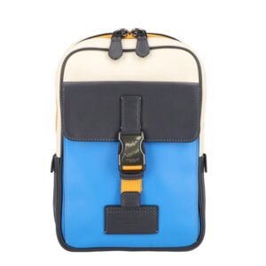 Coach Track Pack Leather Color Block Body Bag