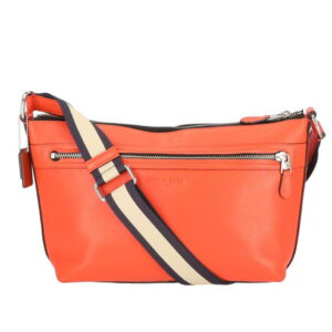 Coach Smooth Leather Saddle Heritage Shoulder Bag