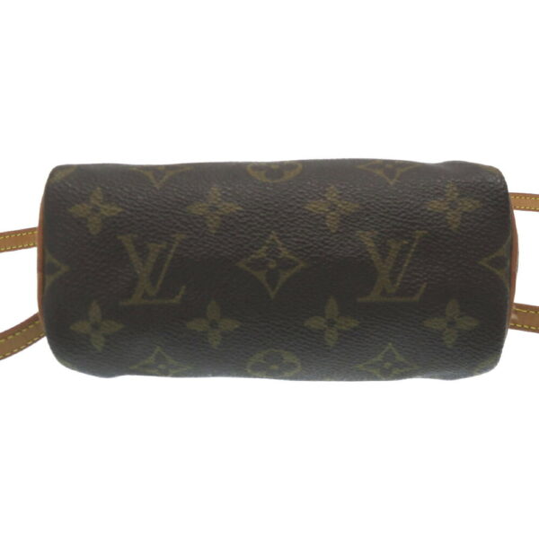 9j0131s5 4 Louis Vuitton Monogram Mini Speedy 2WAY Handbag with Strap