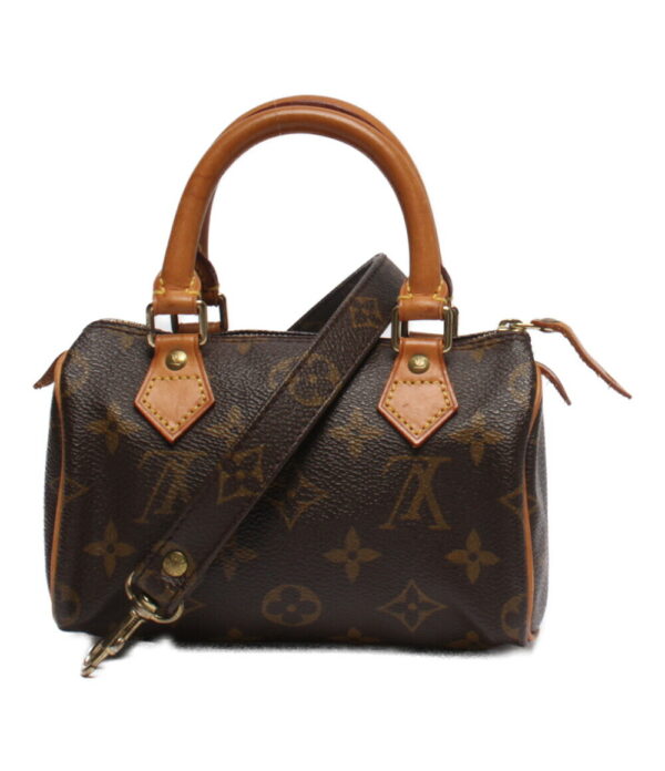 a171418001 1 Louis Vuitton Mini Speedy Monogram Shoulder Bag