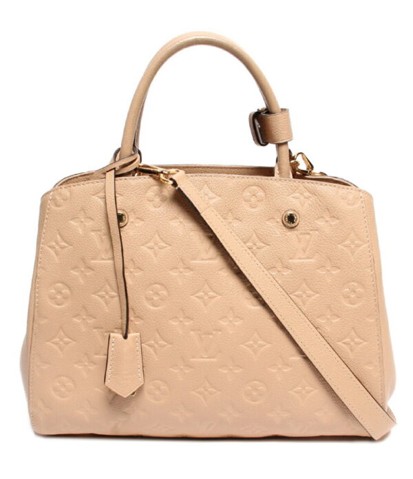 a174078001 1 Louis Vuitton Montaigne MM Monogram Empreinte Handbag