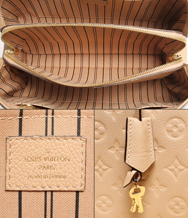 a174078001 4 Louis Vuitton Montaigne MM Monogram Empreinte Handbag