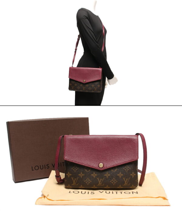 a175933001 8 Louis Vuitton Twice Twin Set Monogram Shoulder Bag