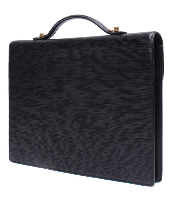 a184939002 2 Louis Vuitton Porte de Cuman Epi Briefcase Bag