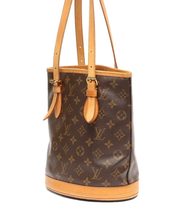 abo0015059 2 Louis Vuitton Petit Baguette Monogram Shoulder Bag