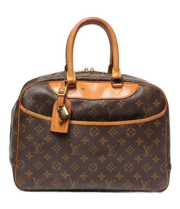 abo0022596 1 Louis Vuitton Deauville Monogram Bowling Vanity Handbag