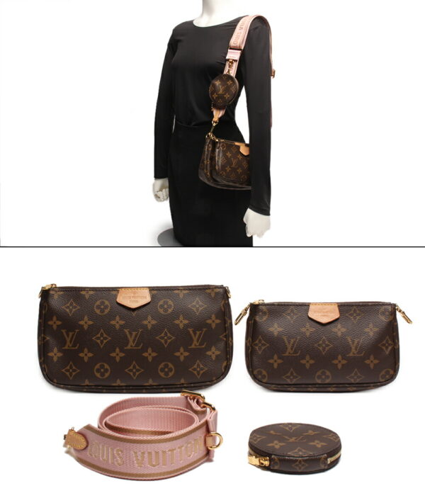 abo0034501 8 Louis Vuitton Shoulder Bag Multi Pochette Accessoire Monogram