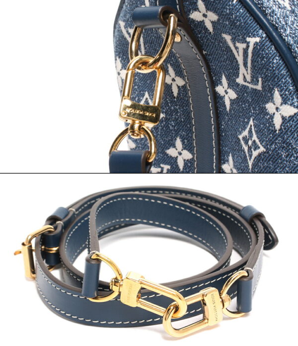 abo0064130 6 Louis Vuitton Speedy Bandouliere 25 Jacquard Denim Mini Bag