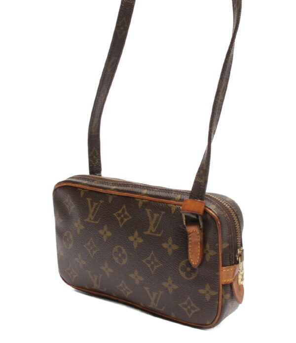 aol0112858 2 Louis Vuitton Pochette Marly Bandouliere Monogram Shoulder Bag