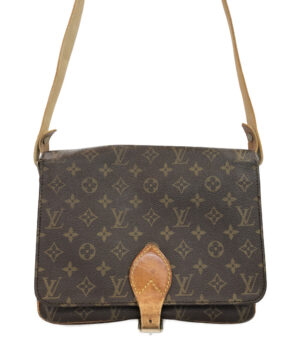 aol0117600 1 Louis Vuitton Odeon PM Shoulder Bag Monogram Canvas Brown