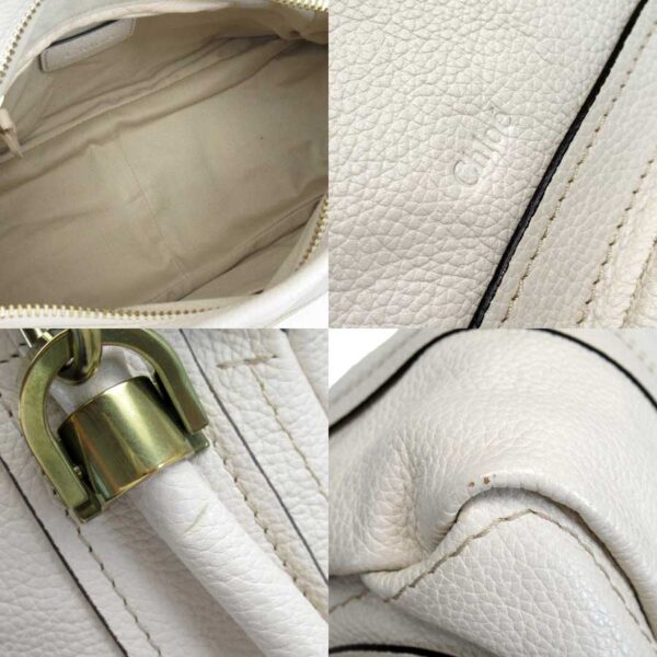 h24207a 2 Chloe 2Way Handbag Ivory